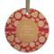 Design Your Own Flat Glass Ornament - Round