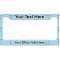 Design Your Own License Plate Frame - Style B