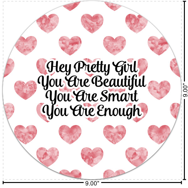 Custom Design Your Own Round Decal - Small