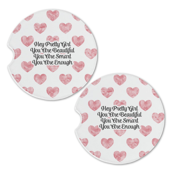 Custom Design - Sandstone Car Coasters - Set of 2