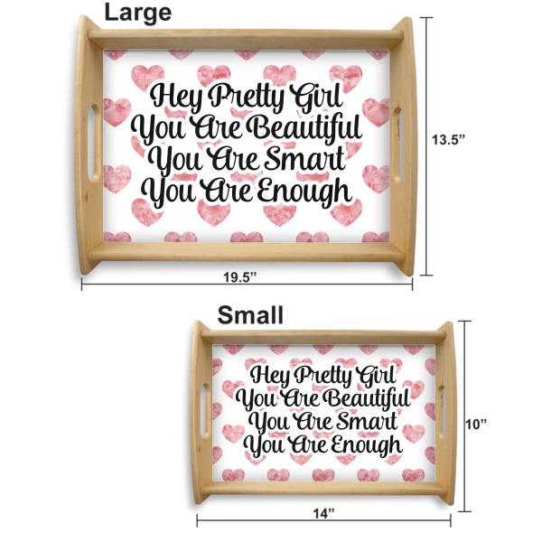 Custom Design - Serving Tray Wood Sizes