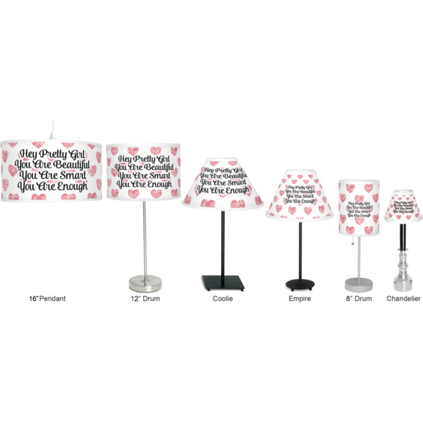 Custom Design - Lamp Full View Size Comparison