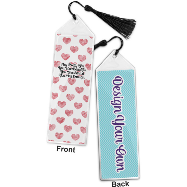 Custom Design - Bookmark w/ Tassel - Front and Back