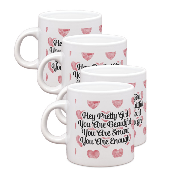 Custom Design Your Own Single Shot Espresso Cups - Set of 4