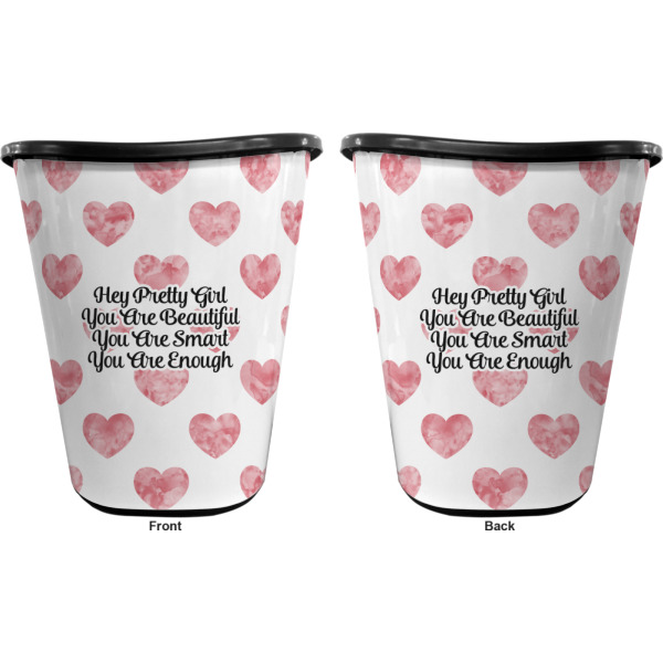 Custom Design - Waste Basket - Black - Double Sided - Approval
