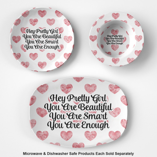 Custom Design - Microwave Safe Composite Polymer Plastic Dishware - Group