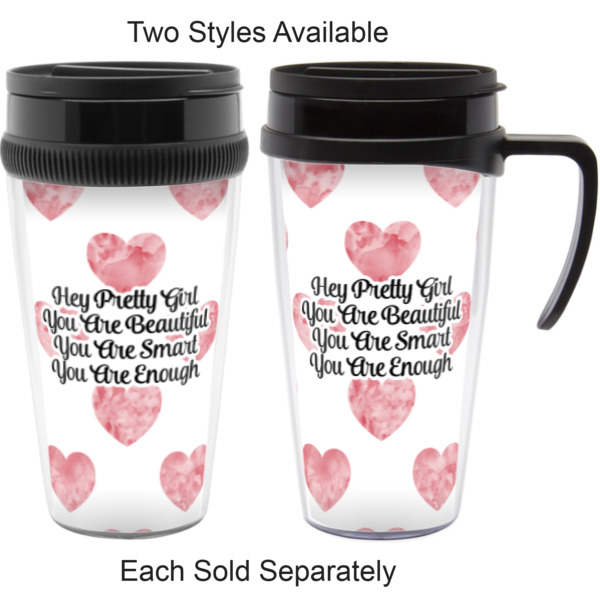 Custom Design - Acrylic Travel Mugs - With & Without Handle