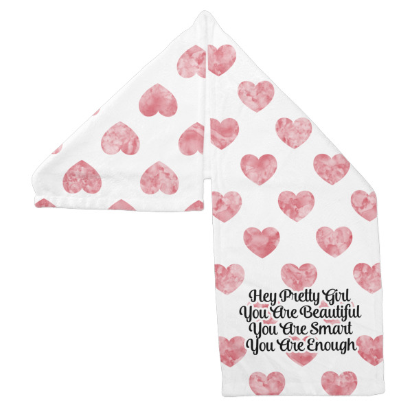 Custom Design - Sports Towel Folded - Both Sides Showing