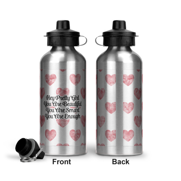 Custom Design - Aluminum Water Bottle - Front and Back