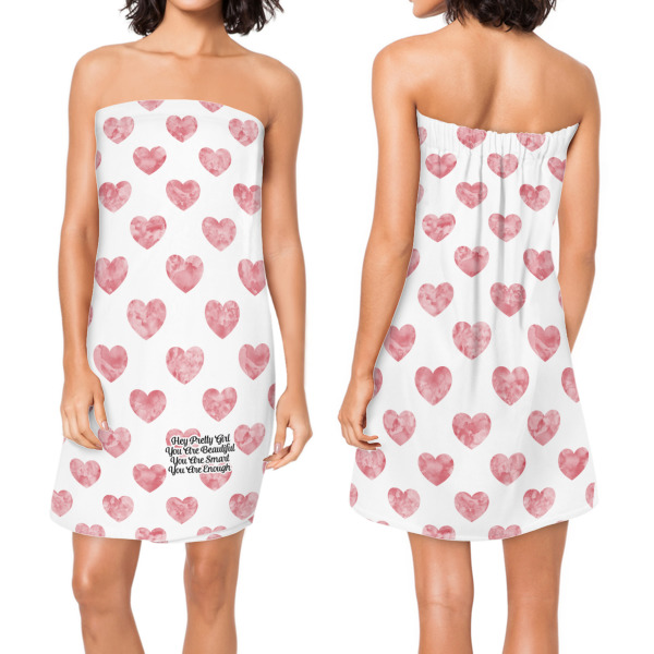 Custom Design - Custom Bath Wrap - Front & Back View