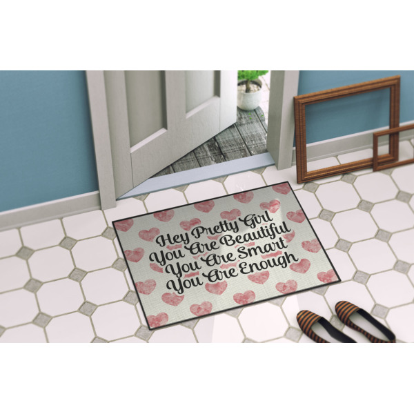 Custom Design - Door Mat - 24"x18" - Lifestyle - Porch