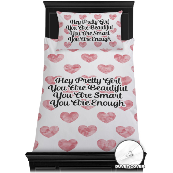 Custom Design - Bedding Set - Twin XL - Duvet - On Bed