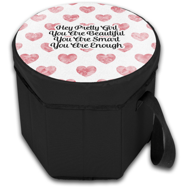 Custom Design - Collapsible Personalized Cooler & Seat (Closed)