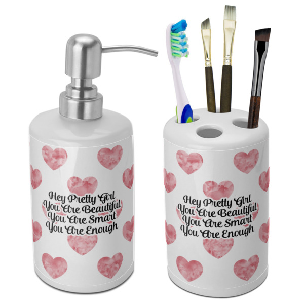 Custom Design Your Own Ceramic Bathroom Accessories Set