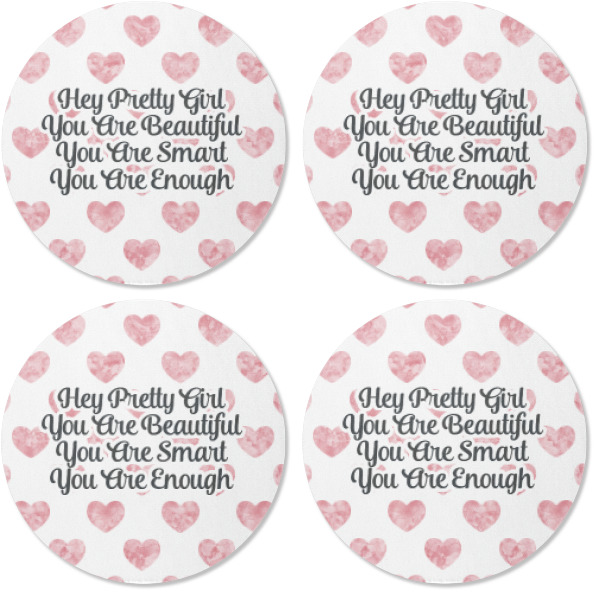 Custom Design - Coaster Round Rubber Back - Apvl