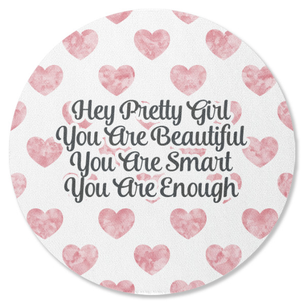 Custom Design - Round Coaster Rubber Back - Single