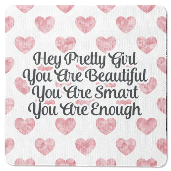 Custom Design - Square Coaster Rubber Back - Single