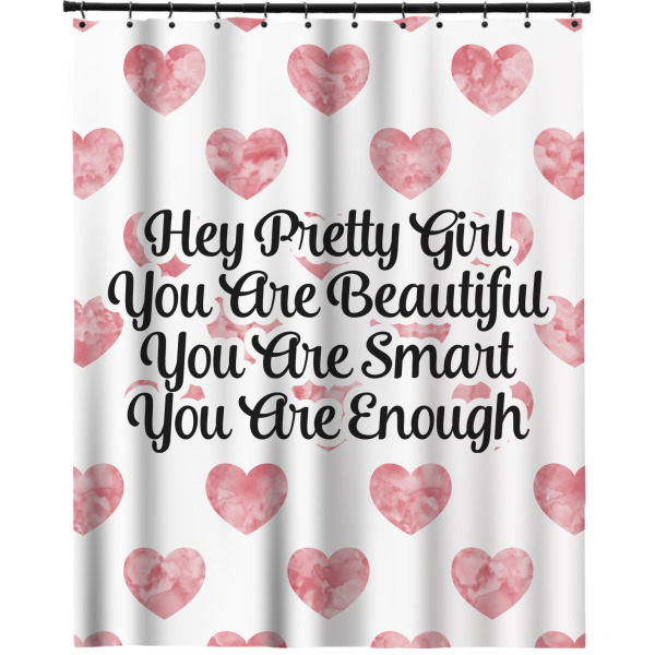 Custom Design Your Own Extra Long Shower Curtain - 70" x 83"
