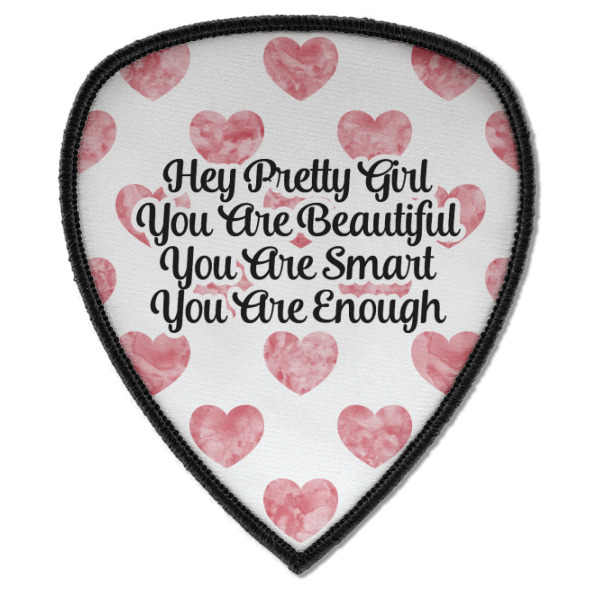 Custom Design - Iron On Patch - Shield - Style A - Front