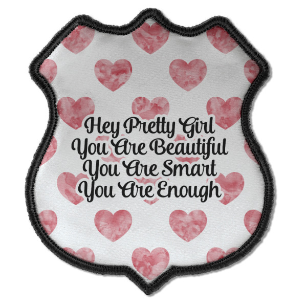 Custom Design - Iron On Patch - Shield - Style C - Front