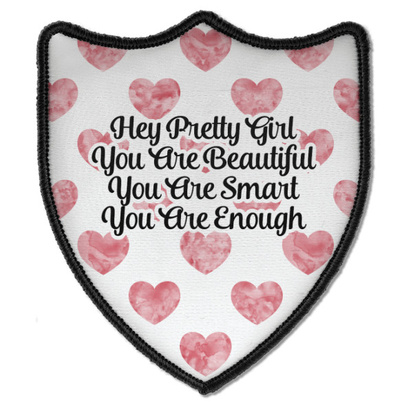 Custom Design - Iron On Patch - Shield - Style B - Front