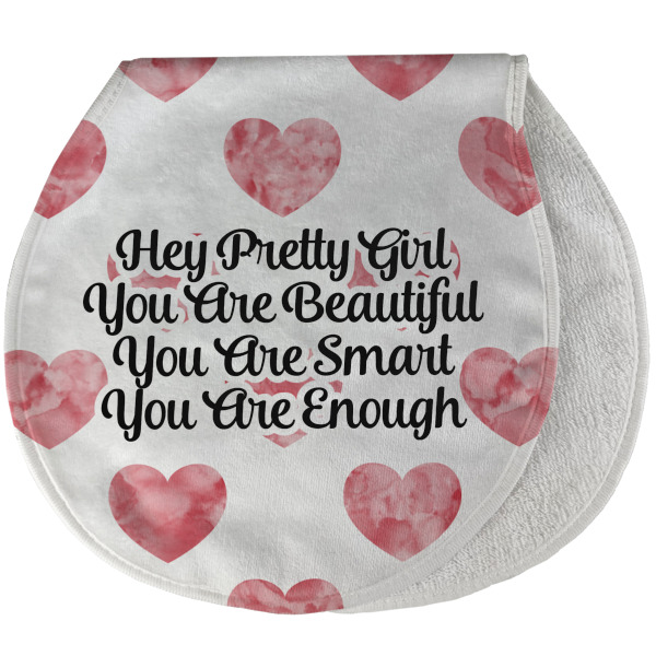 Custom Design - New Baby Burp Folded