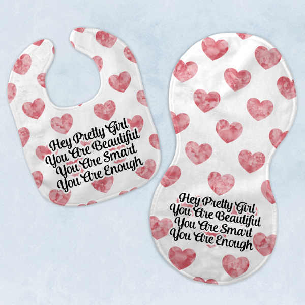 Custom Design Your Own Baby Bib & Burp Set
