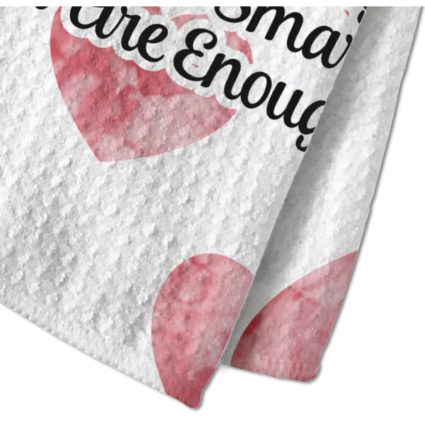 Custom Design - Waffle Weave Towel - Closeup of Material Image