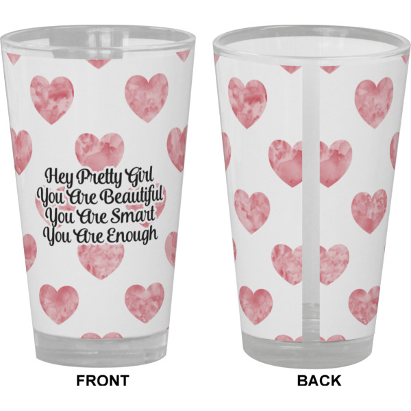 Custom Design - Pint Glass - Full Color - Front & Back Views