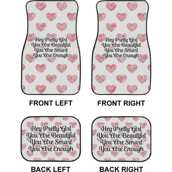 Custom Design - Car Floor Mats Set (2F + 2B)