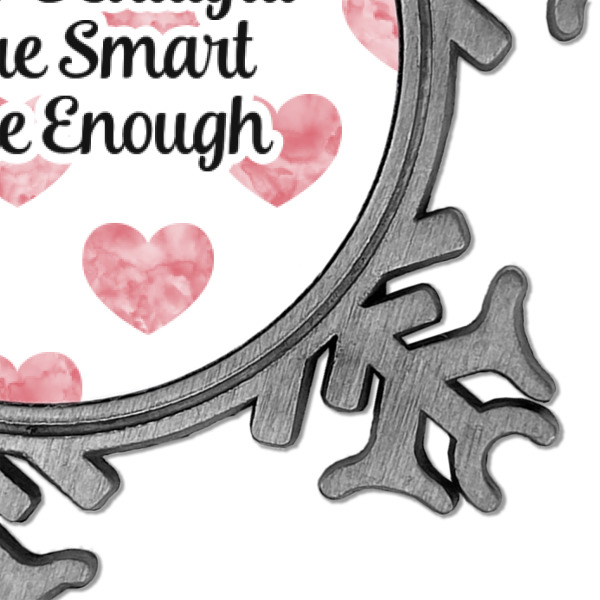 Custom Design - Vintage Snowflake - Detail