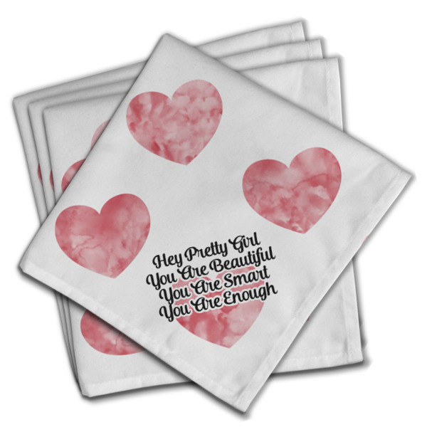 Custom Design - Cloth Napkins - Personalized Dinner (PARENT MAIN Set of 4)