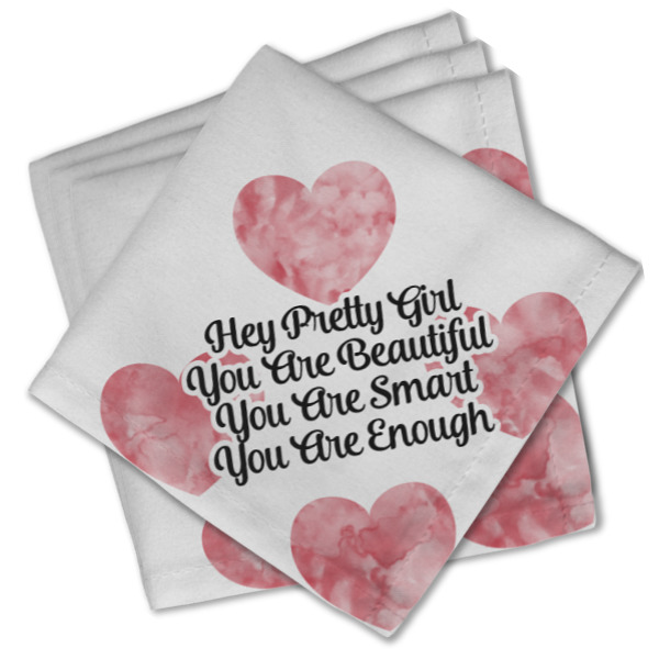 Custom Design - Cloth Napkins - Personalized Lunch (PARENT MAIN Set of 4)