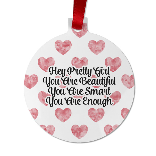 Custom Design - Metal Ball Ornament - Front