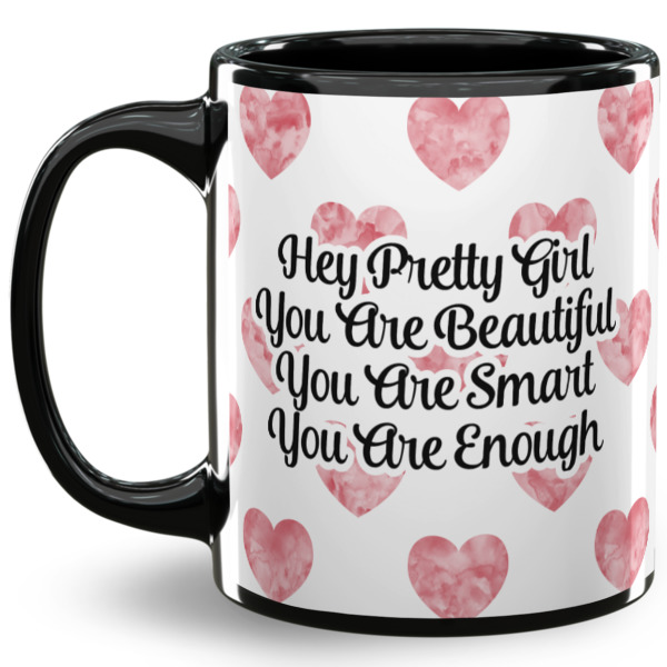 Custom Design Your Own 11 oz Coffee Mug - Black