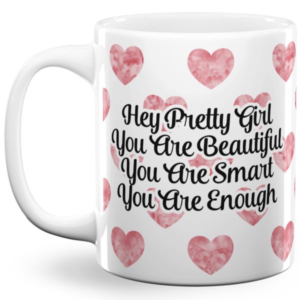 Custom Design Your Own 11 oz Coffee Mug - White