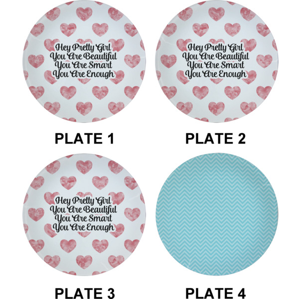 Custom Design - Set of Appetizer / Dessert Plates (Approval)