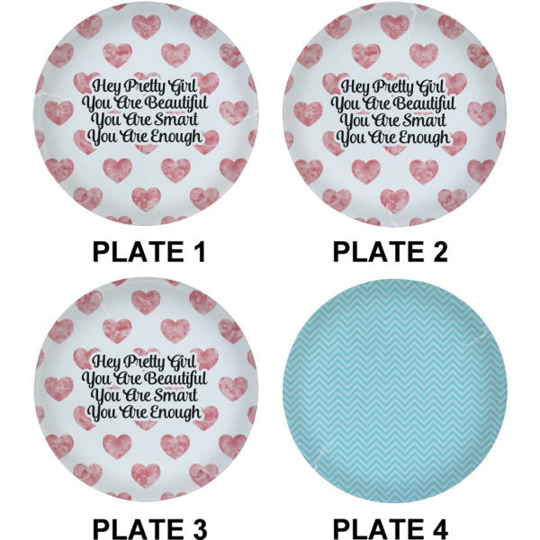 Custom Design - Set of Lunch / Dinner Plates (Approval)