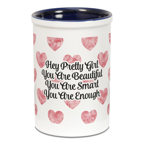 Custom Design - Pencil Holder - Blue