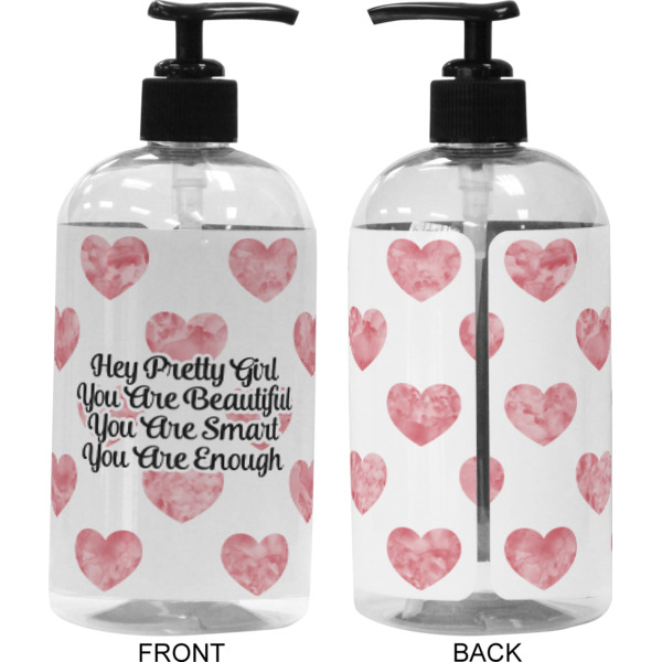 Custom Design - 16 oz Plastic Liquid Dispenser (Approval) - Black