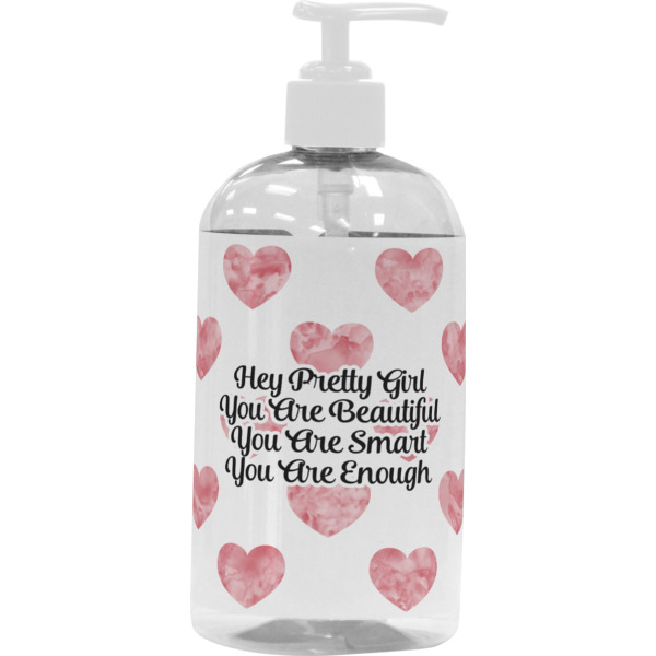 Custom Design - Large Liquid Dispenser (16 oz) - White