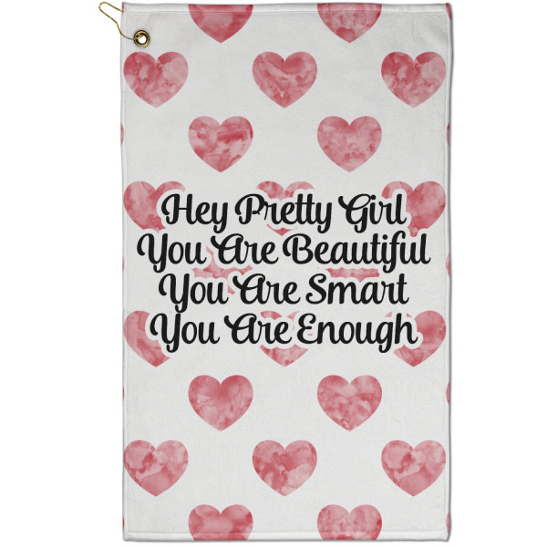 Custom Design Your Own Golf Towel - Poly-Cotton Blend - Small