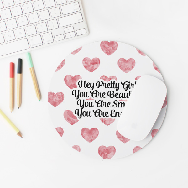 Custom Design - Round Mousepad - LIFESTYLE 2