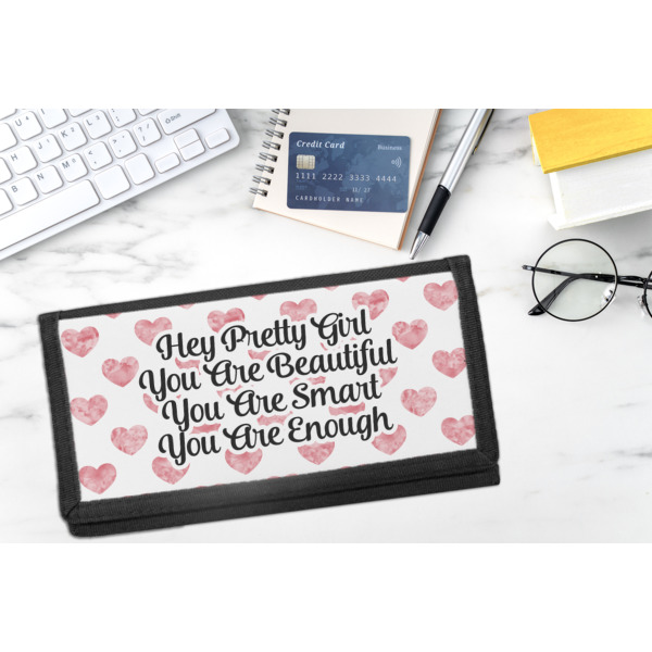 Custom Design - DyeTrans Checkbook Cover - LIFESTYLE