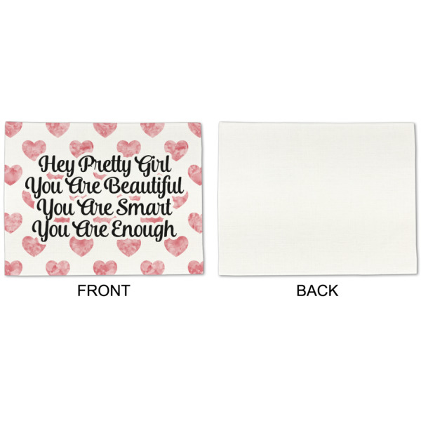 Custom Design - Linen Placemat - APPROVAL Single (single sided)