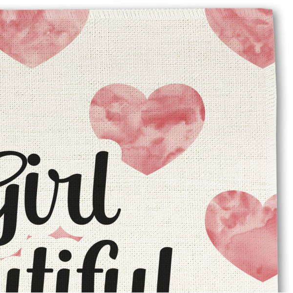 Custom Design - Linen Placemat - Detail