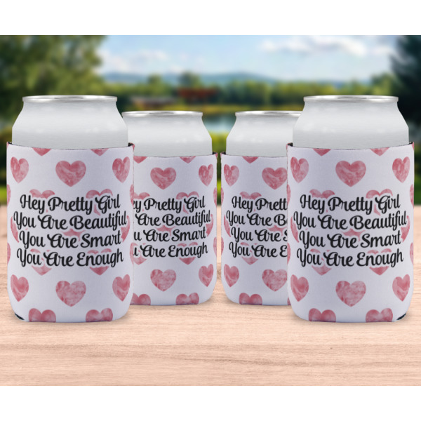 Custom Design - Can Cooler - Standard 12oz - Set of 4 - In Context