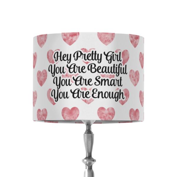 Custom Design Your Own 8" Drum Lamp Shade - Fabric