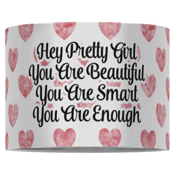 Custom Design - 16" Drum Lampshade - Front (Fabric)