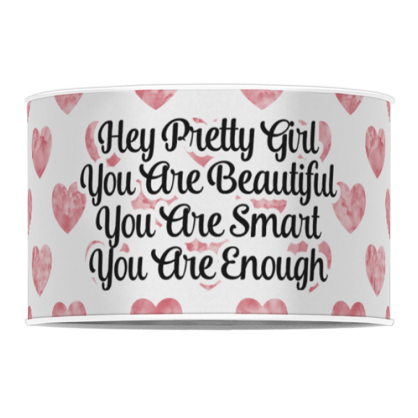 Custom Design - 12" Drum Lampshade - FRONT (Poly Film)